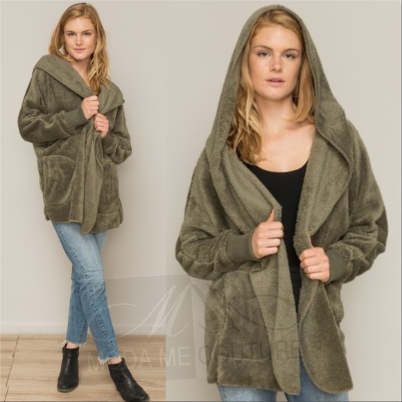 MODA ME COUTURE Jackets & Blazers - ULTRA SOFT HOODIE